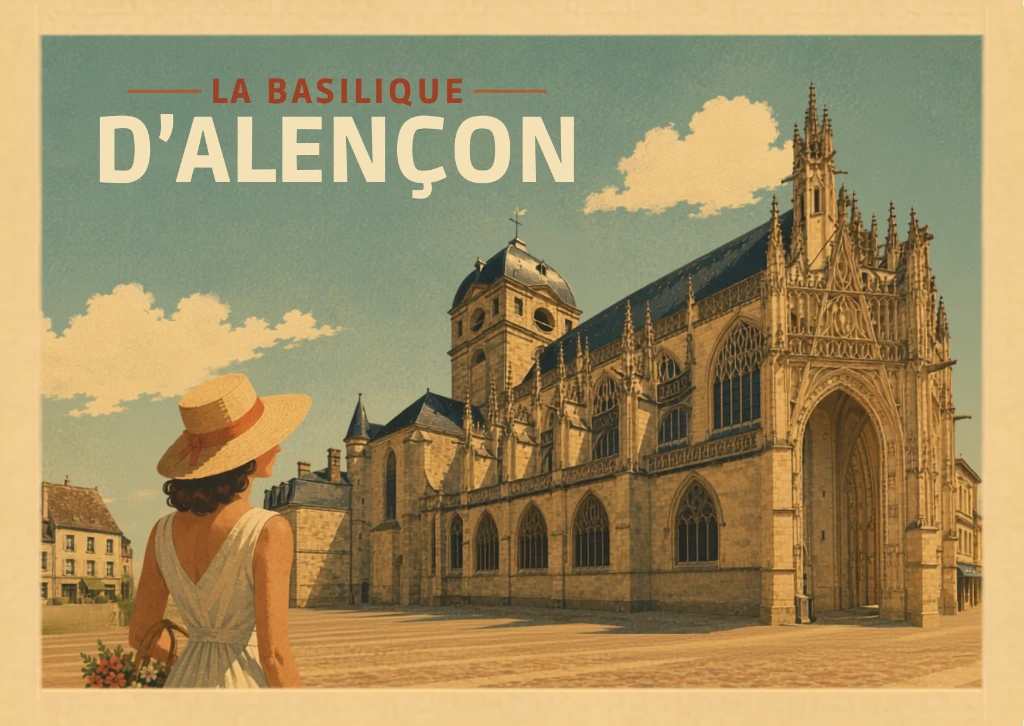 Cartes Postales Collection Patrimoine d'Alençon